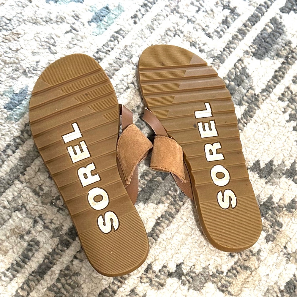 Sorel Leather Easy Sandals - Picture 4 of 4